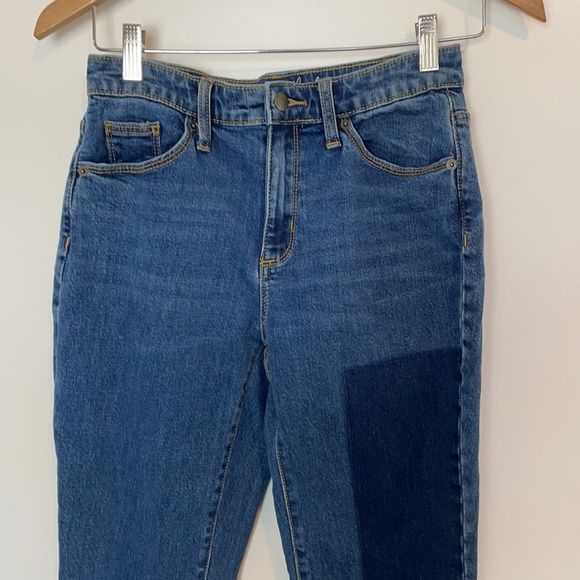 Universal Thread Color Block Cropped Jeans - Picture 3 of 13